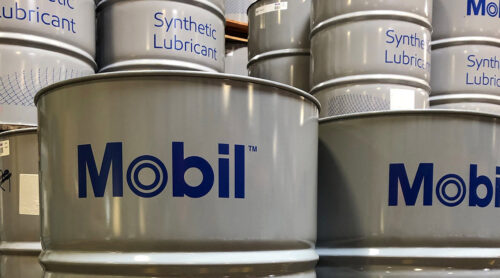 Mobil lubricant drums