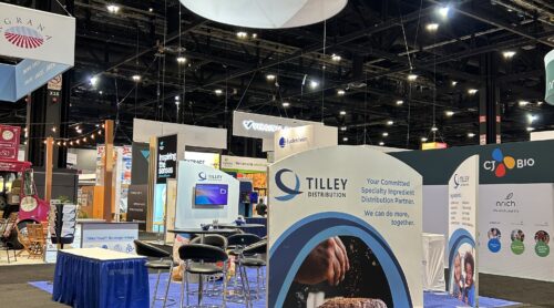 Tilley and Prozyn display at IFT First 2024.